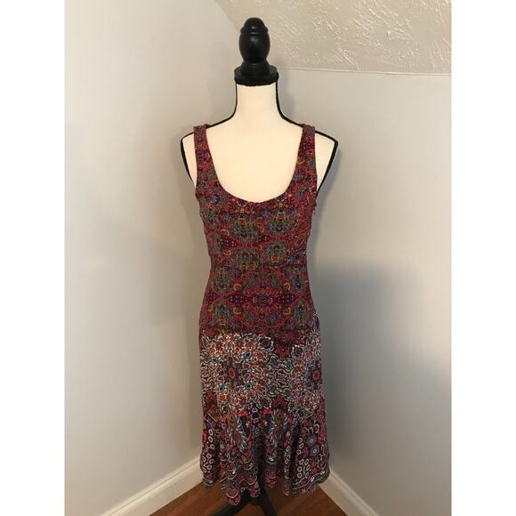 ANTHROPOLOGIE MAEVE Women's Violette Midi Tank Dress - Size 2 - Picture 1 of 10